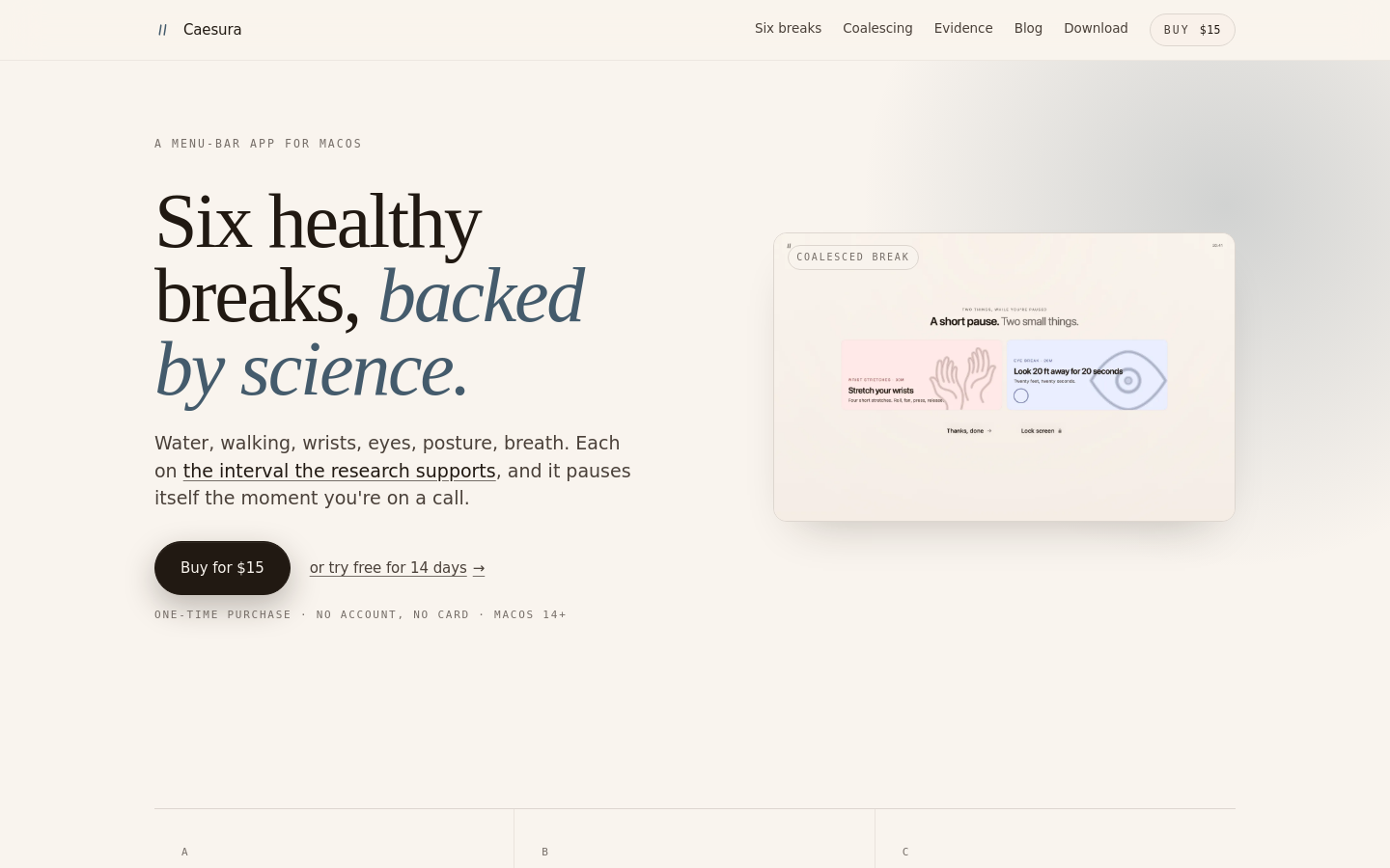 Captured Homepage / Lander