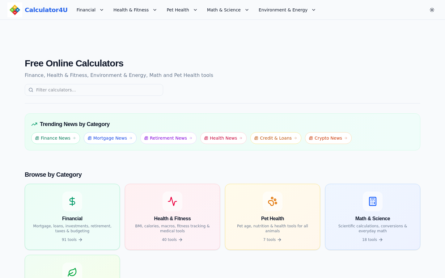 Captured Homepage / Lander