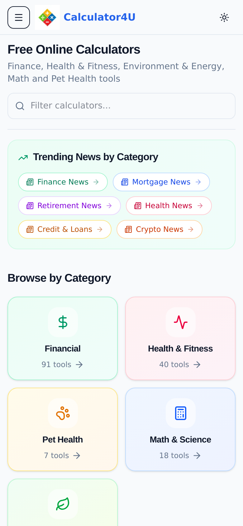 Homepage / Lander