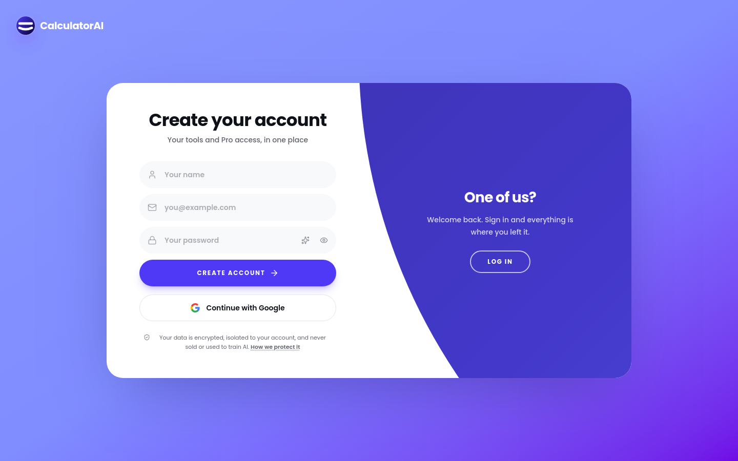 Signup