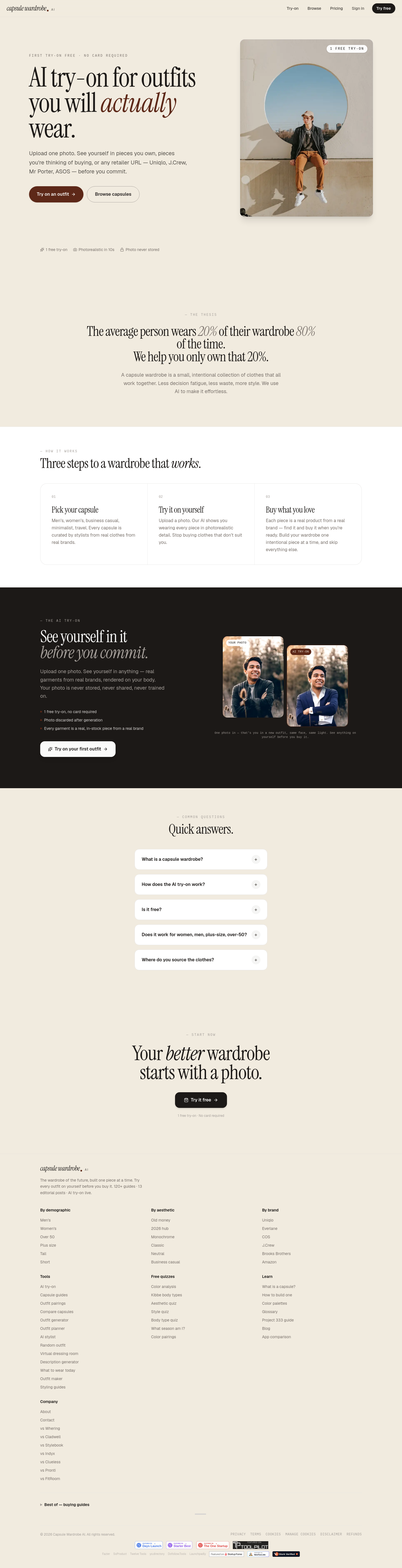 capsulewardrobe.ai — 