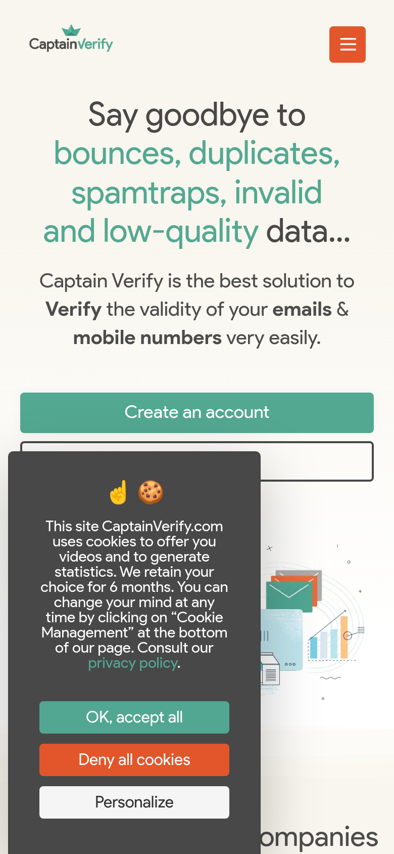 Homepage / Lander