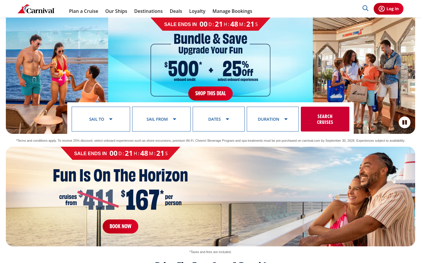 Captured Homepage / Lander