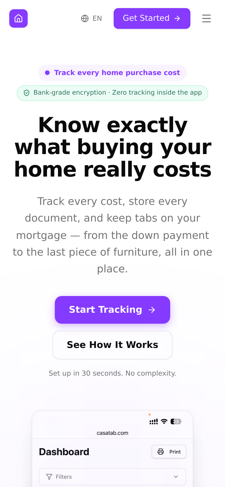Homepage / Lander