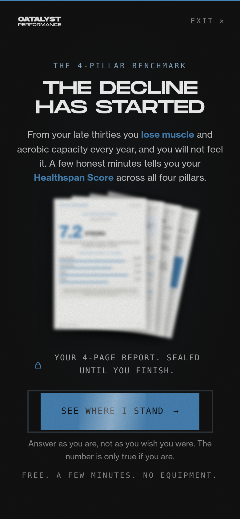 Healthspan Audit