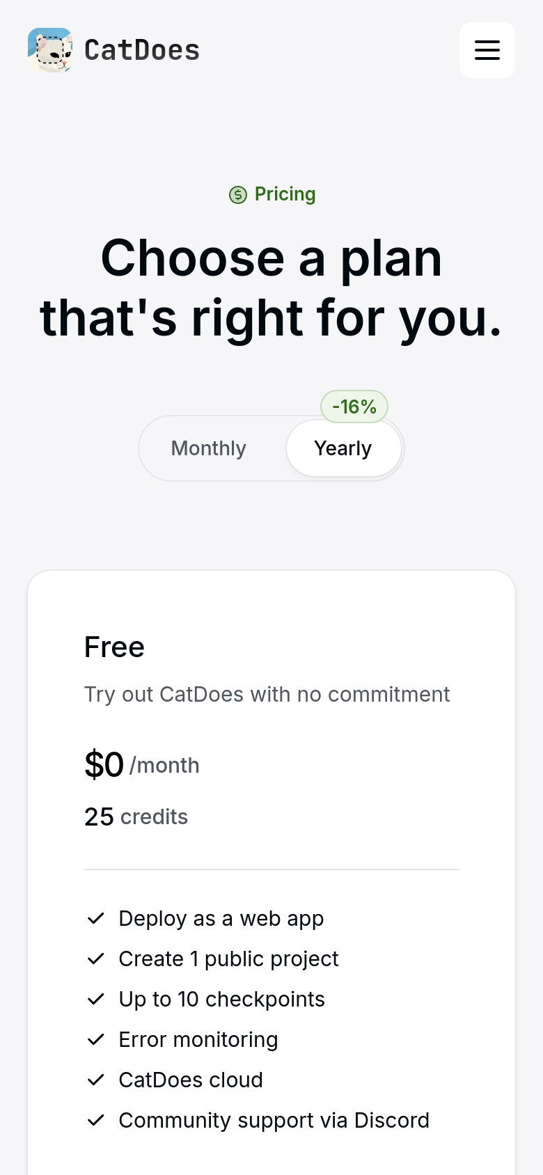 Pricing
