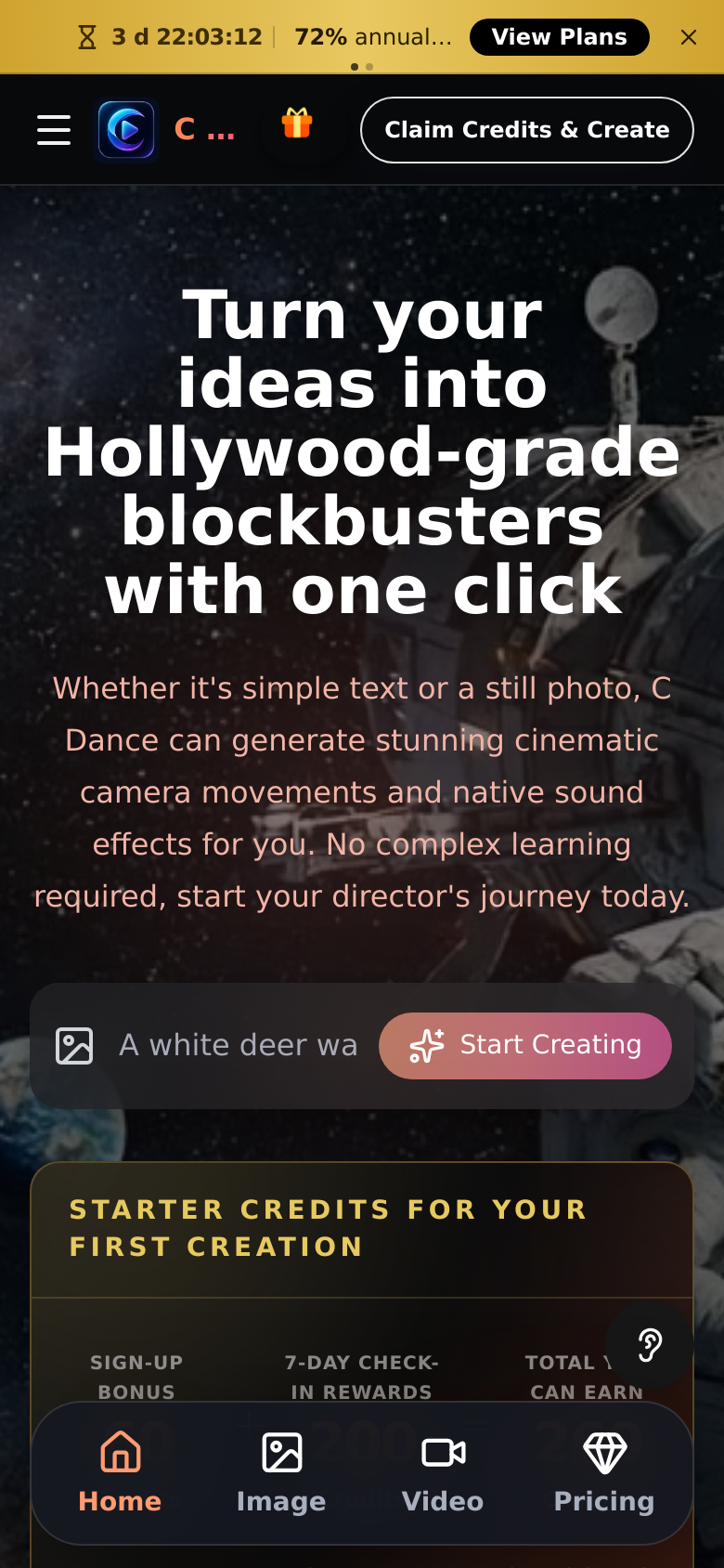 Homepage / Lander
