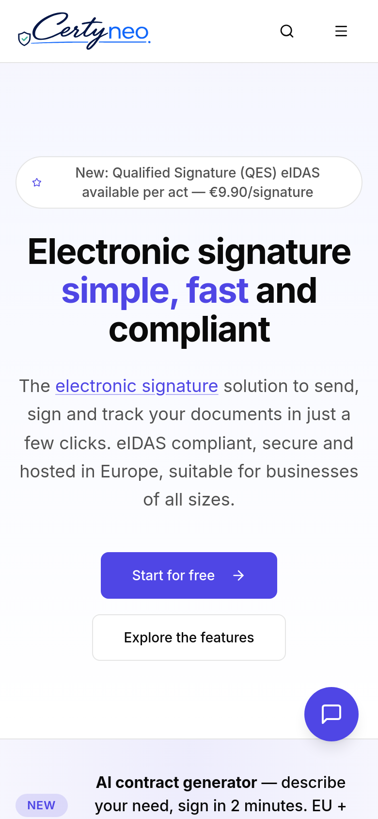 Homepage / Lander