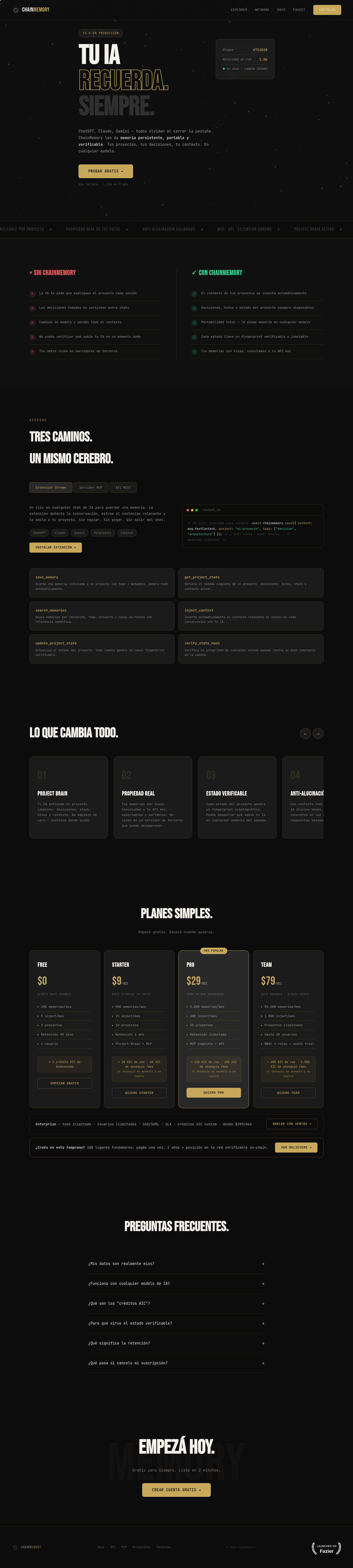 chainmemory.ai — 