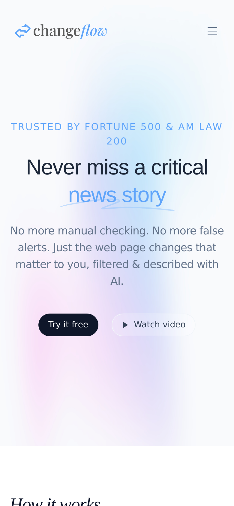 Homepage / Lander