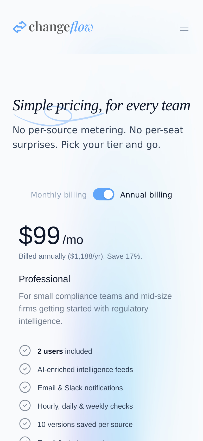 Pricing