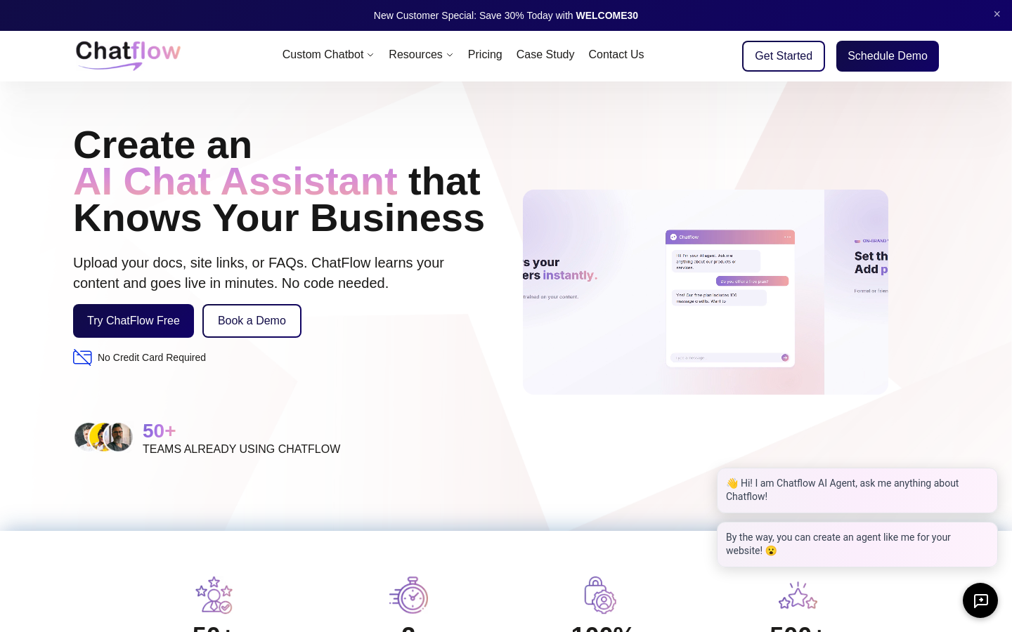 Captured Homepage / Lander