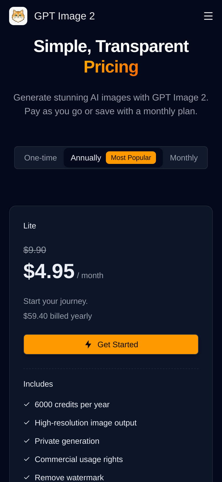 Pricing