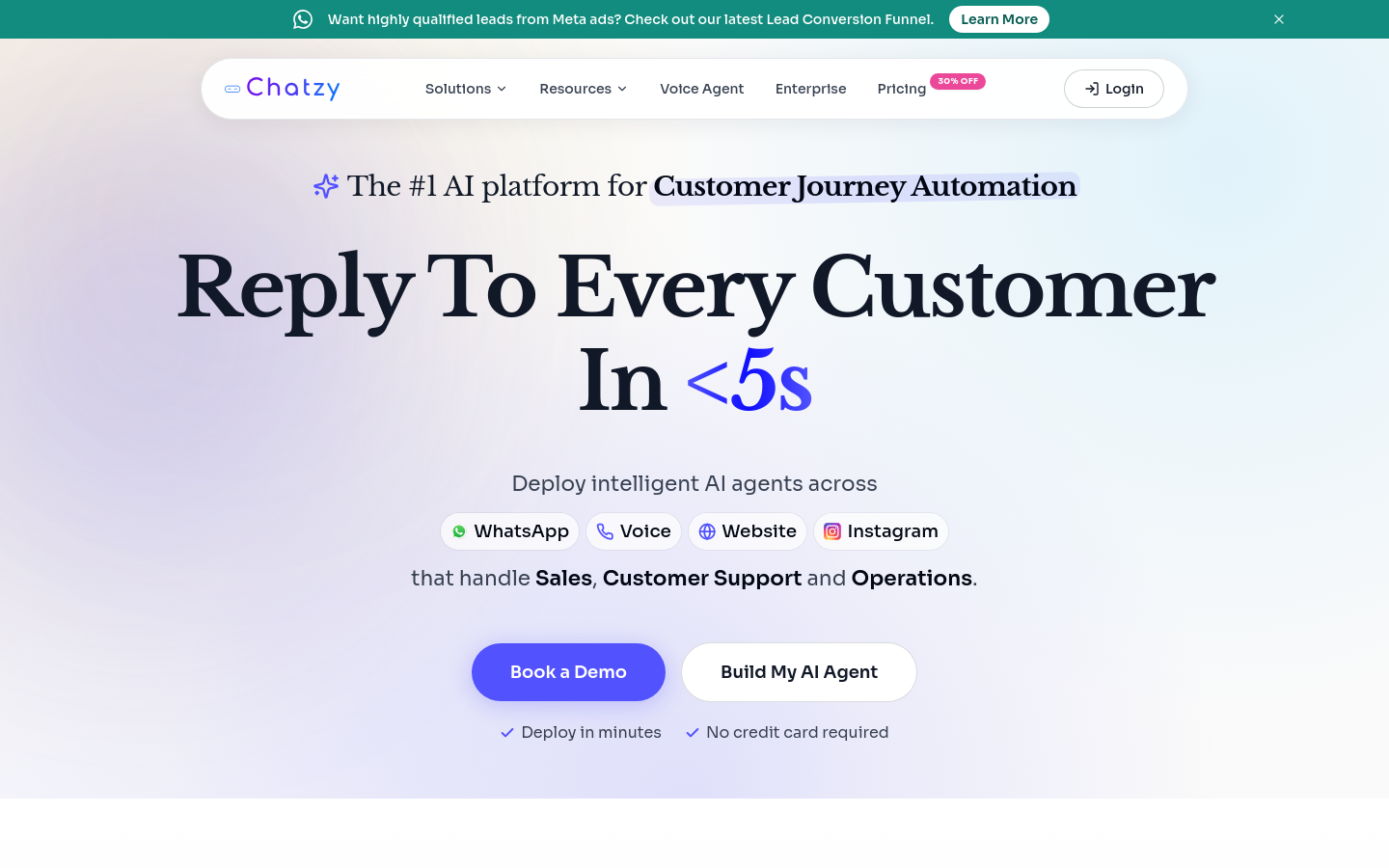 Captured Homepage / Lander