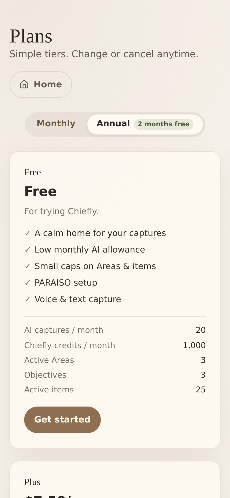 Pricing