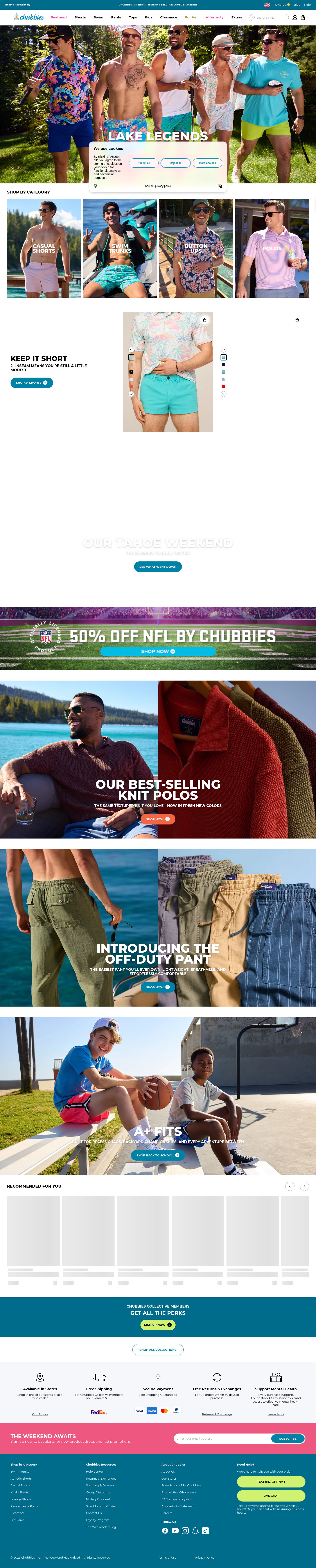 chubbiesshorts.com —