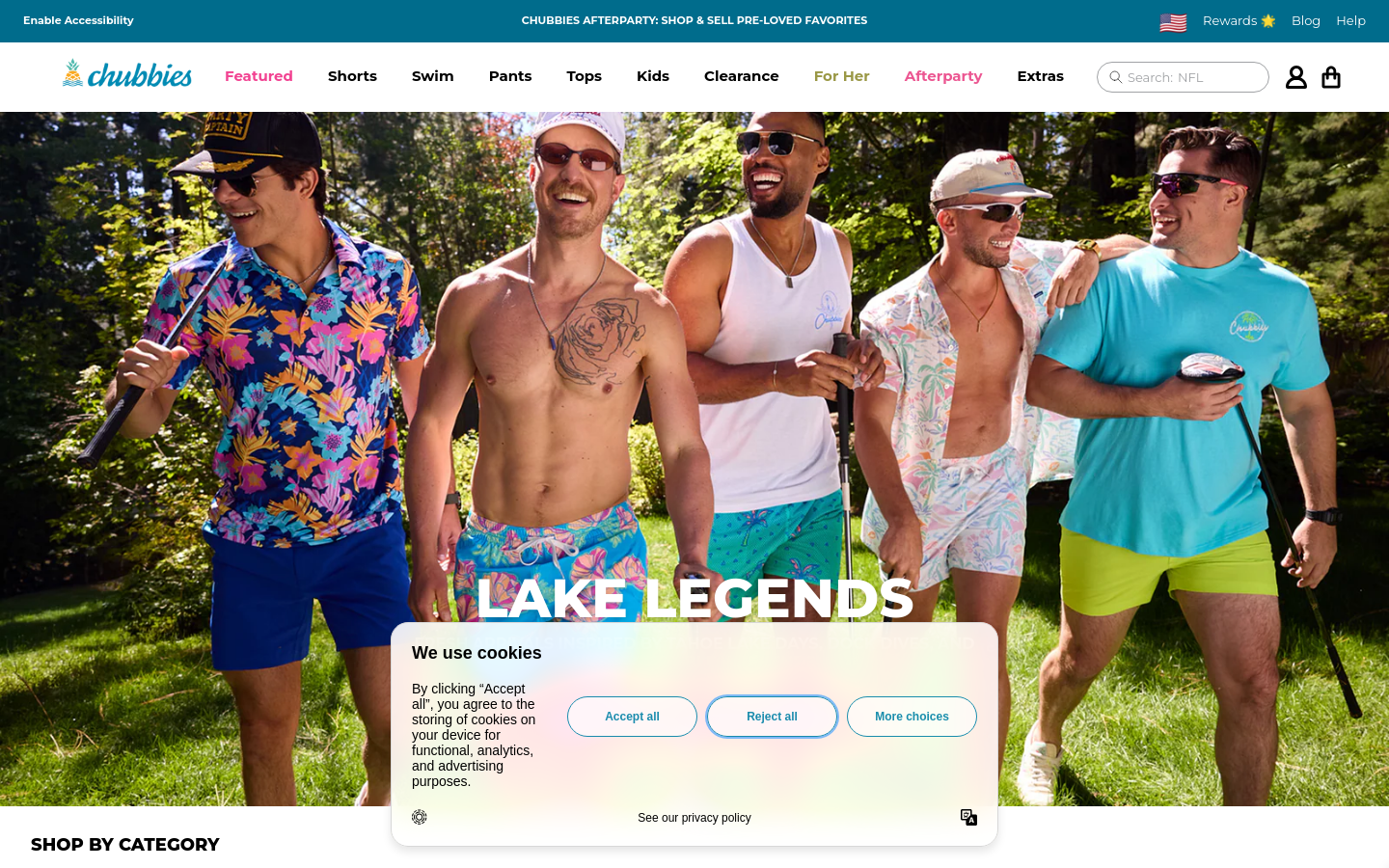 Captured Homepage / Lander