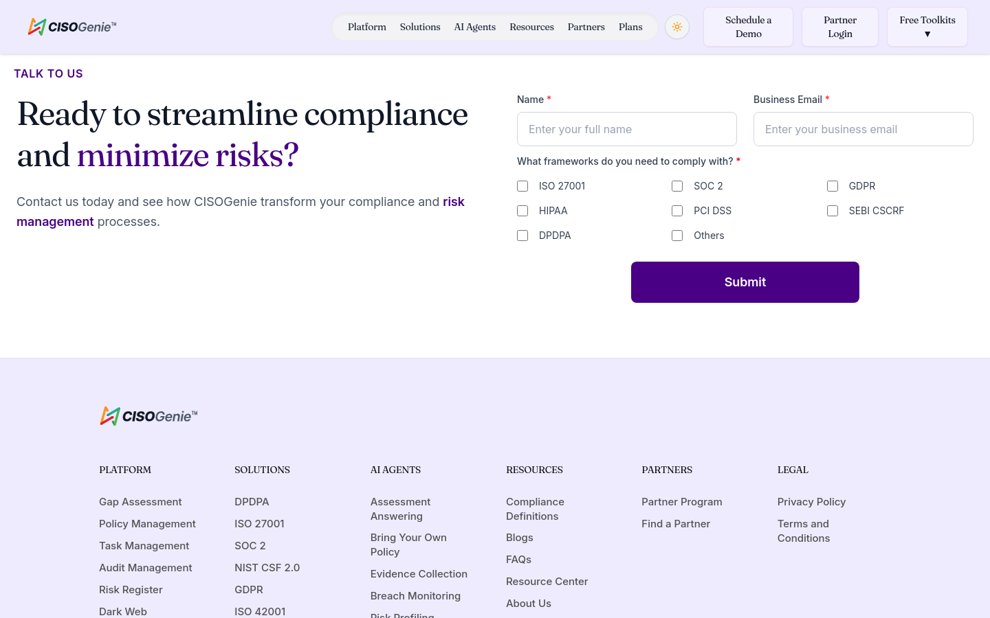 cisogenie.com home page