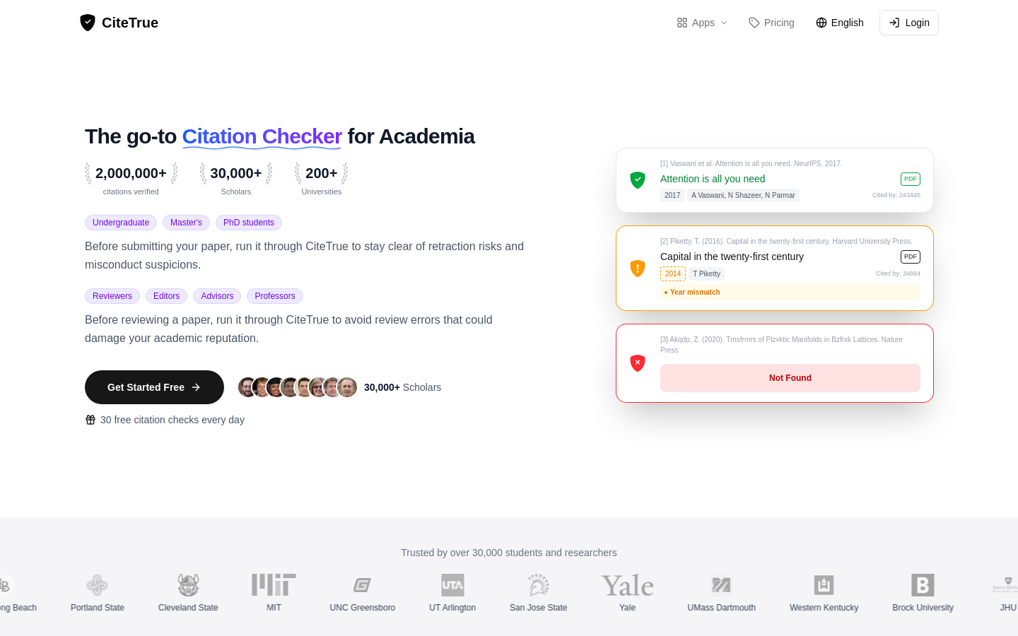Captured Homepage / Lander