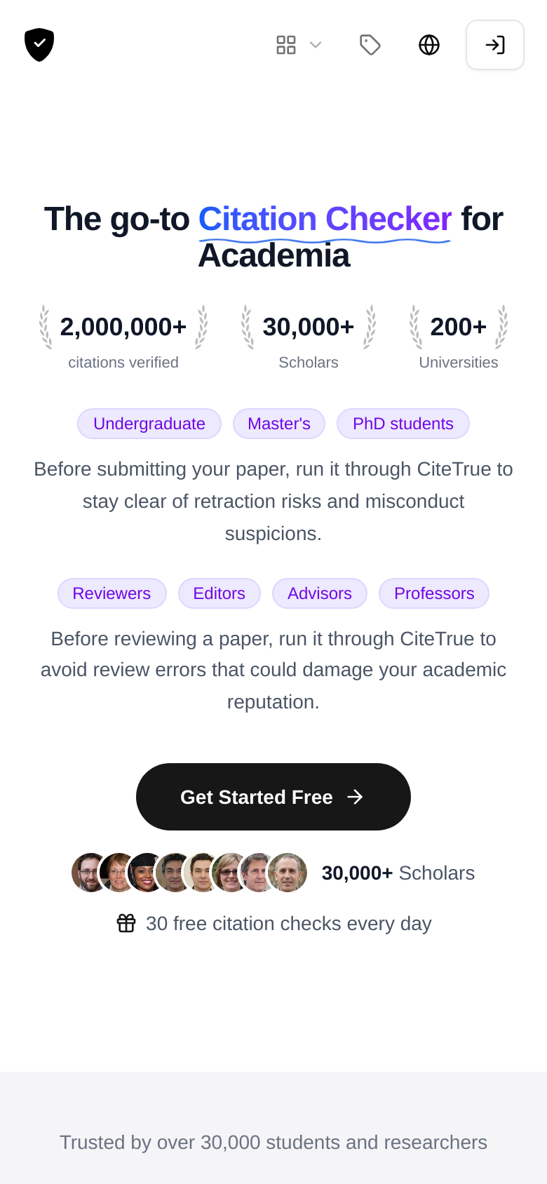 Homepage / Lander