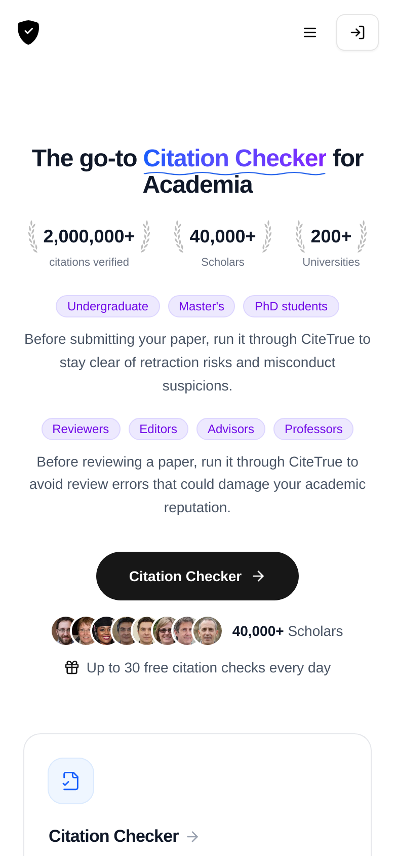 Homepage / Lander