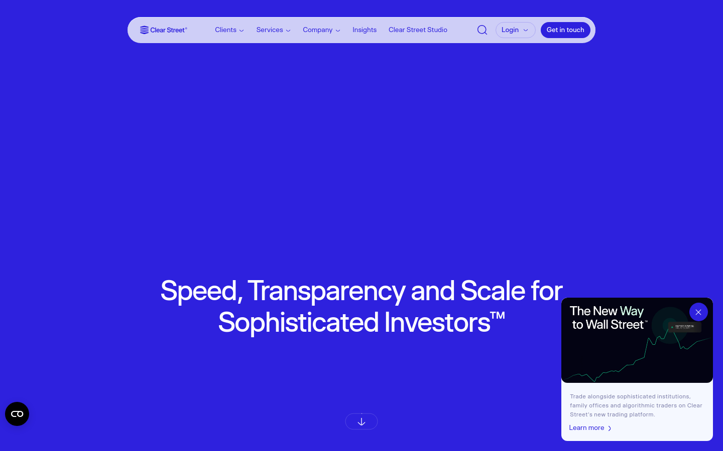 Captured Homepage / Lander
