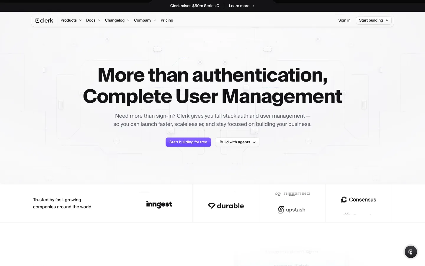 Captured Homepage / Lander