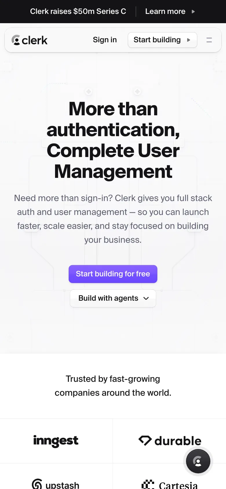 Homepage / Lander