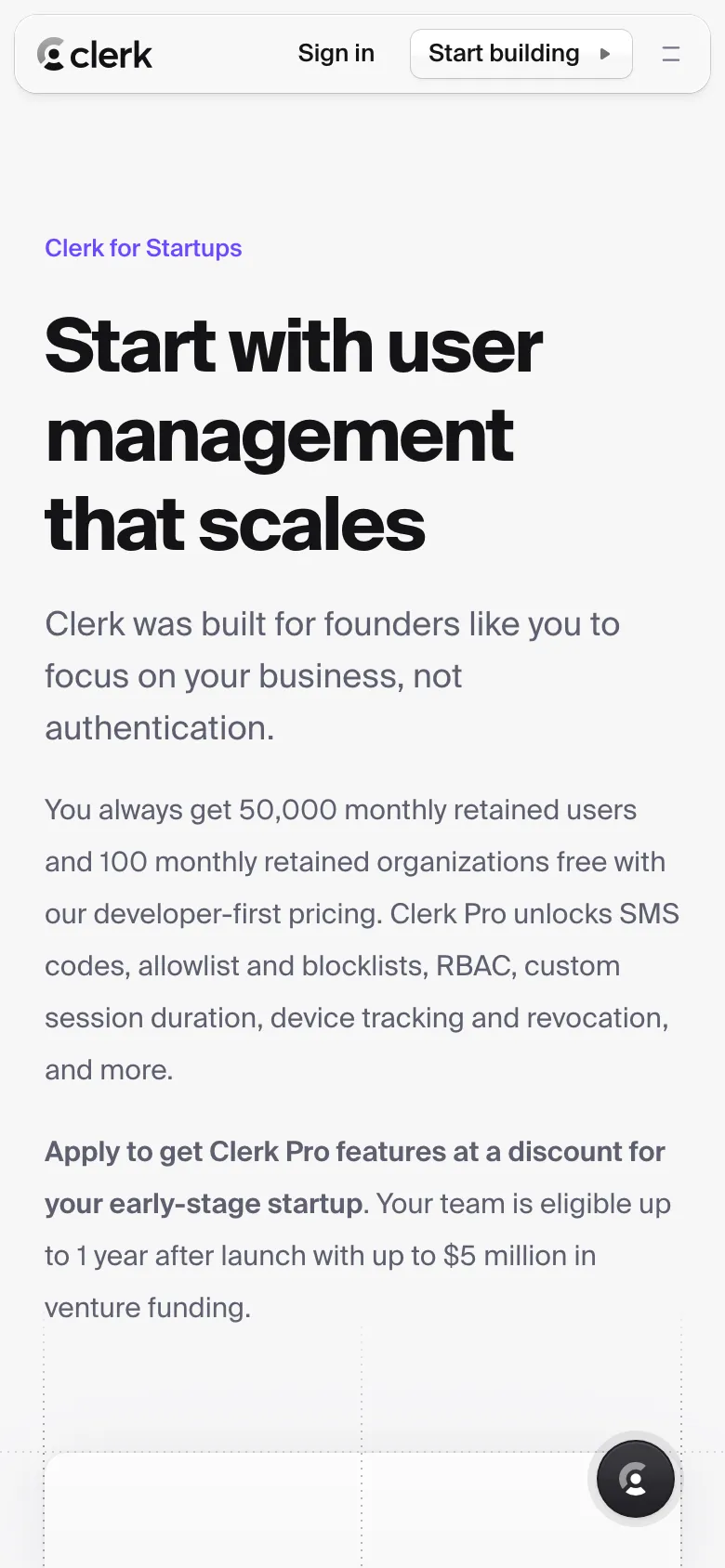 Startups