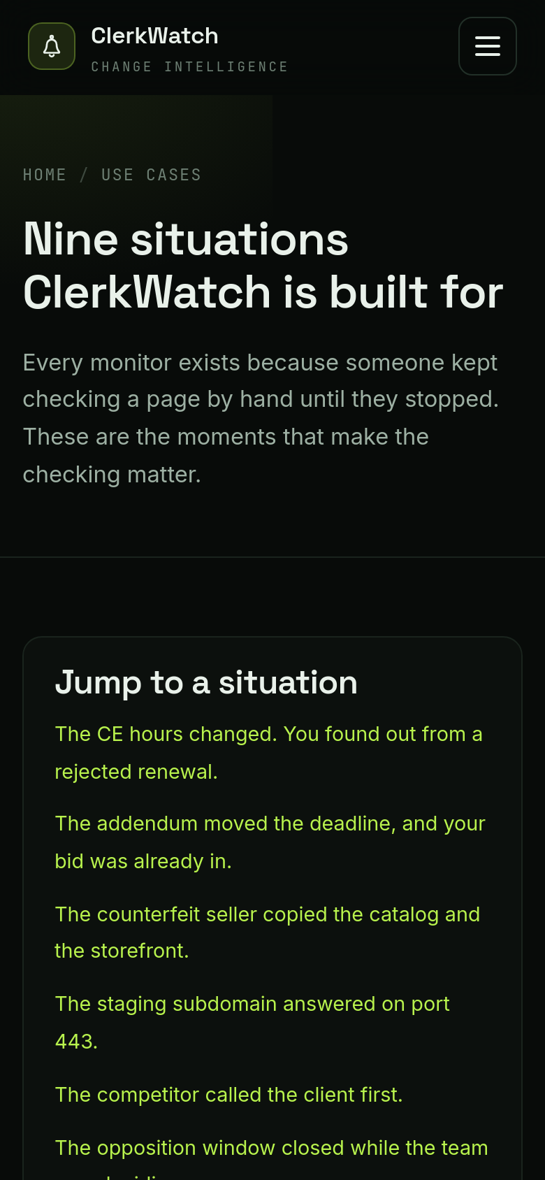 Use Cases