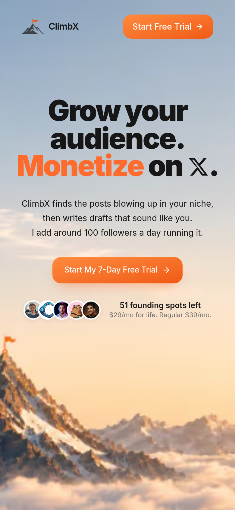 Homepage / Lander