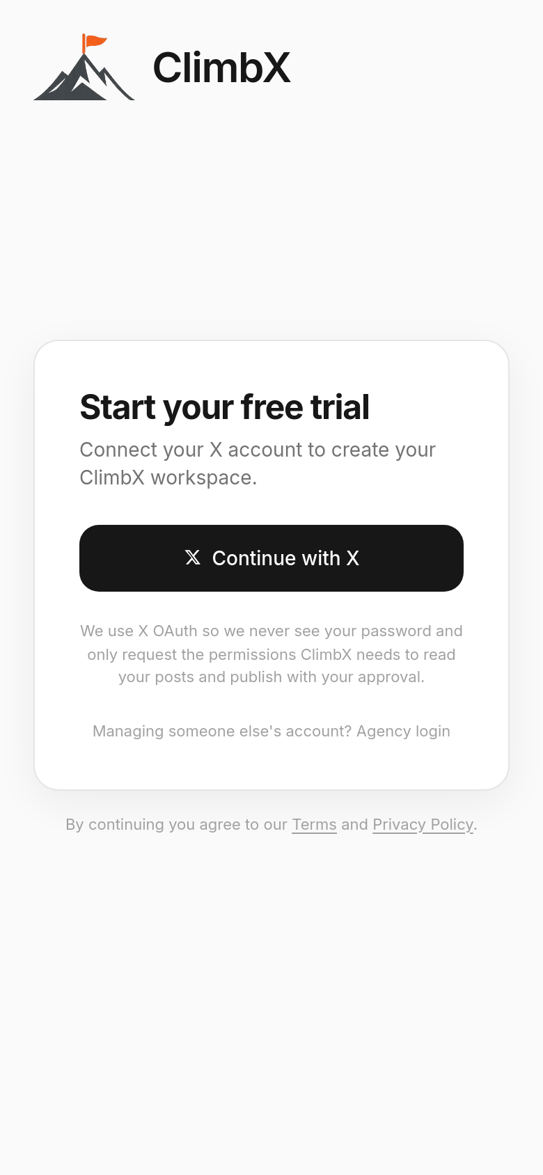 Signup
