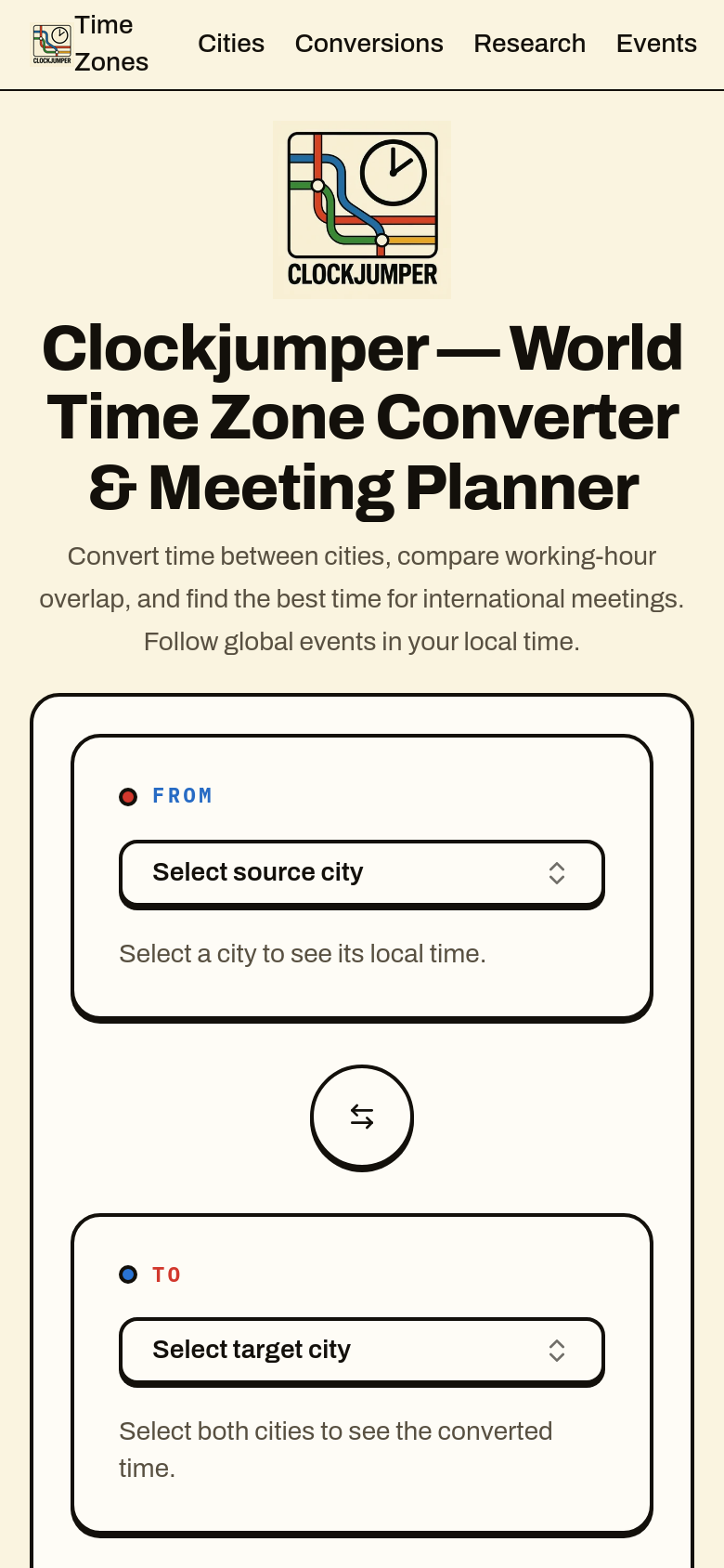 Homepage / Lander