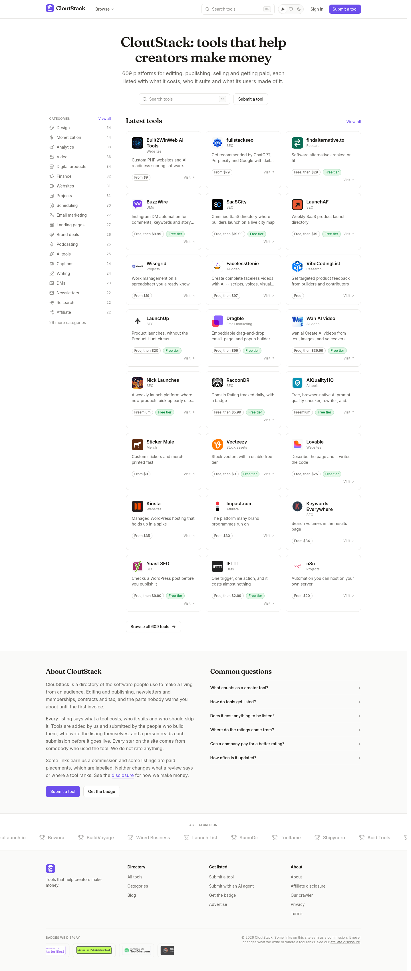 cloutstack.net — 