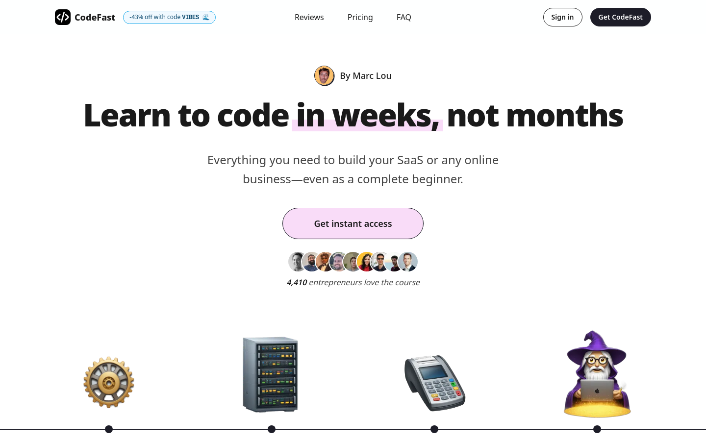Captured Homepage / Lander