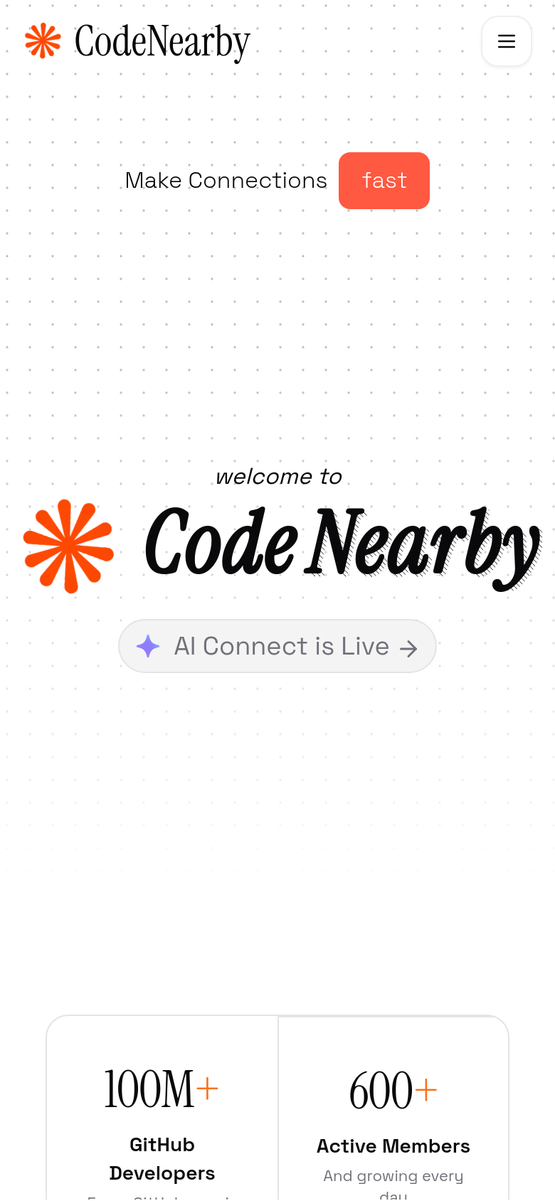 Homepage / Lander