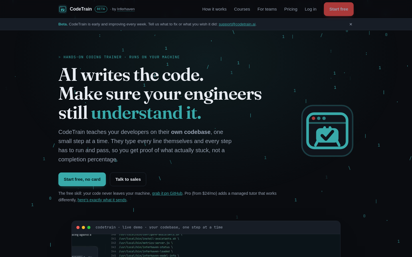 Captured Homepage / Lander