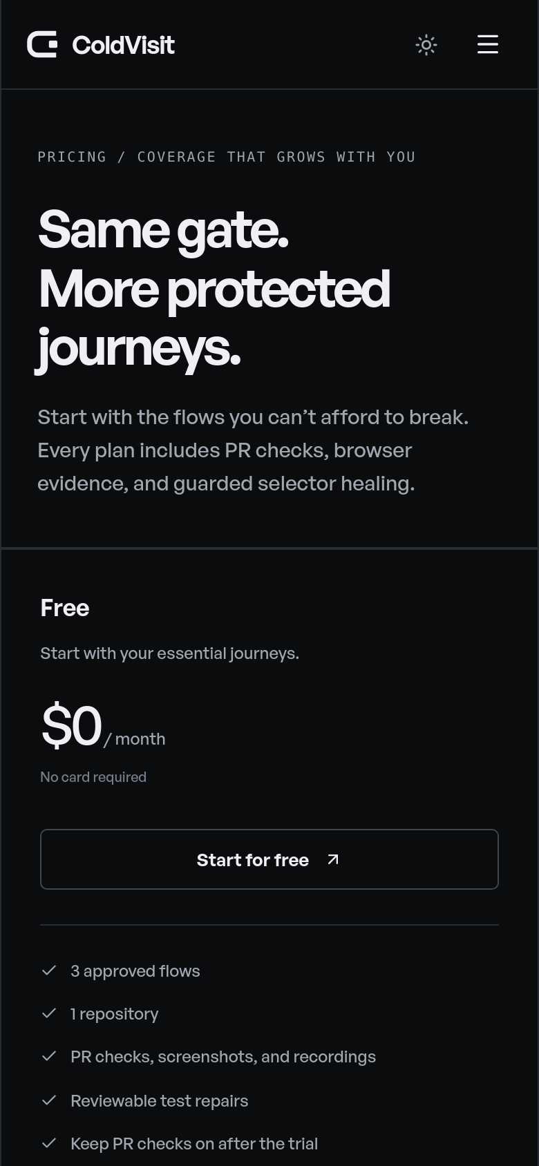 Pricing