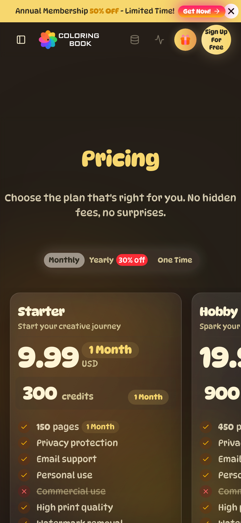Pricing