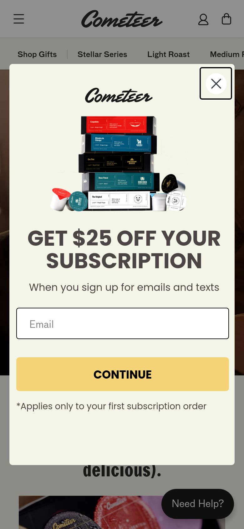 Homepage / Lander
