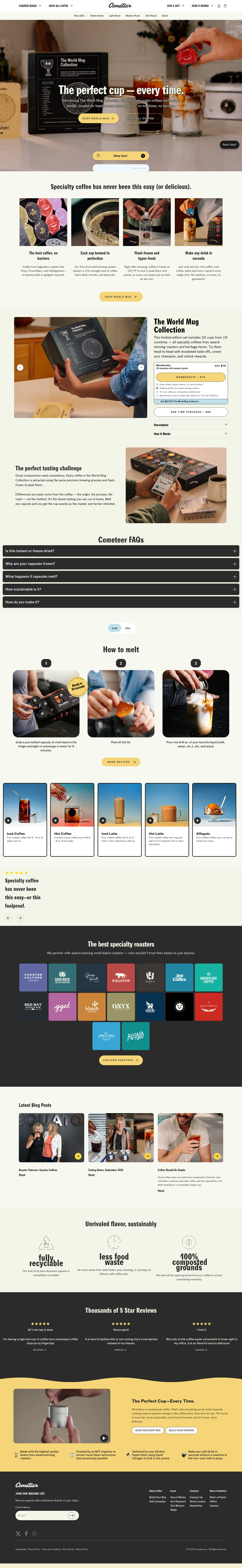 cometeer.com — 