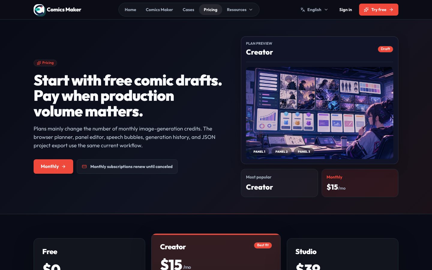 Pricing
