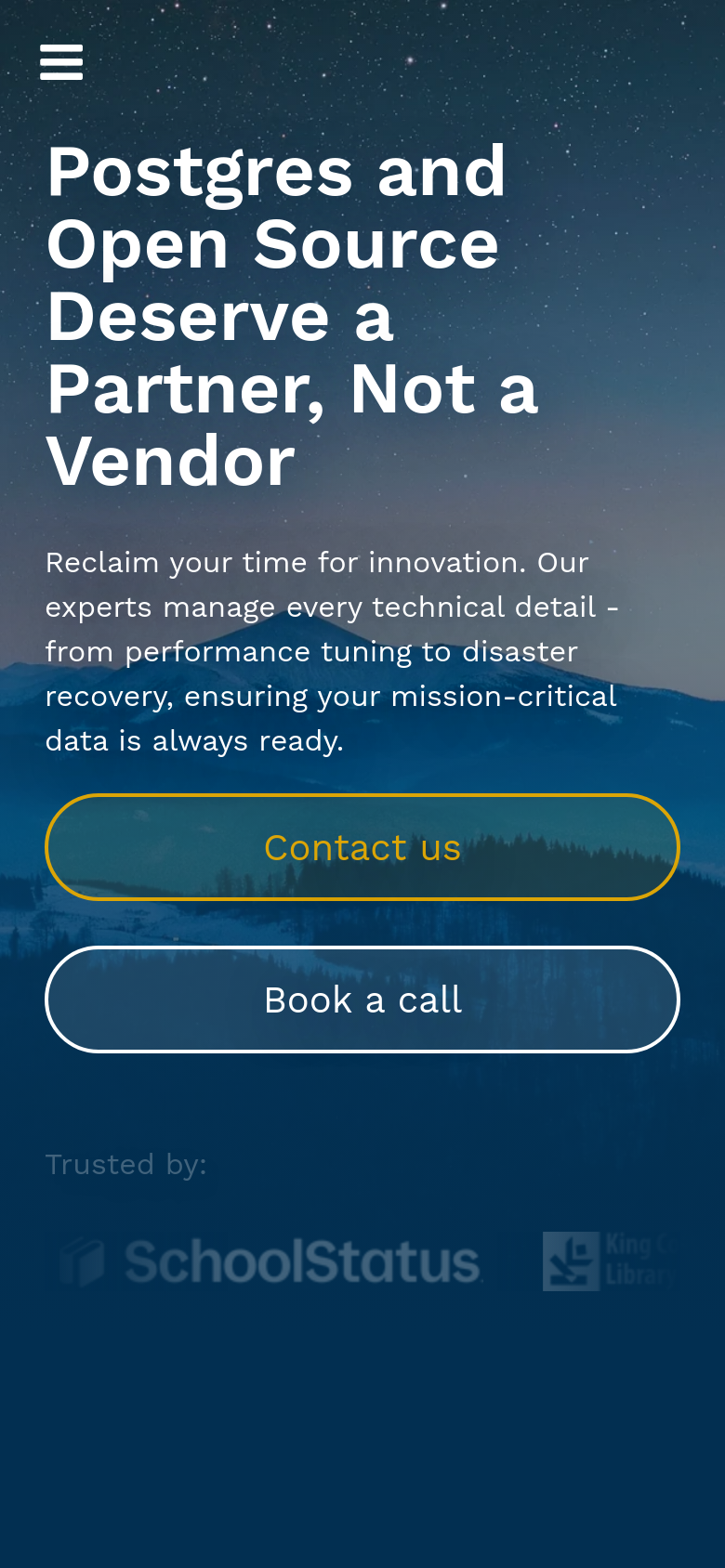 Homepage / Lander