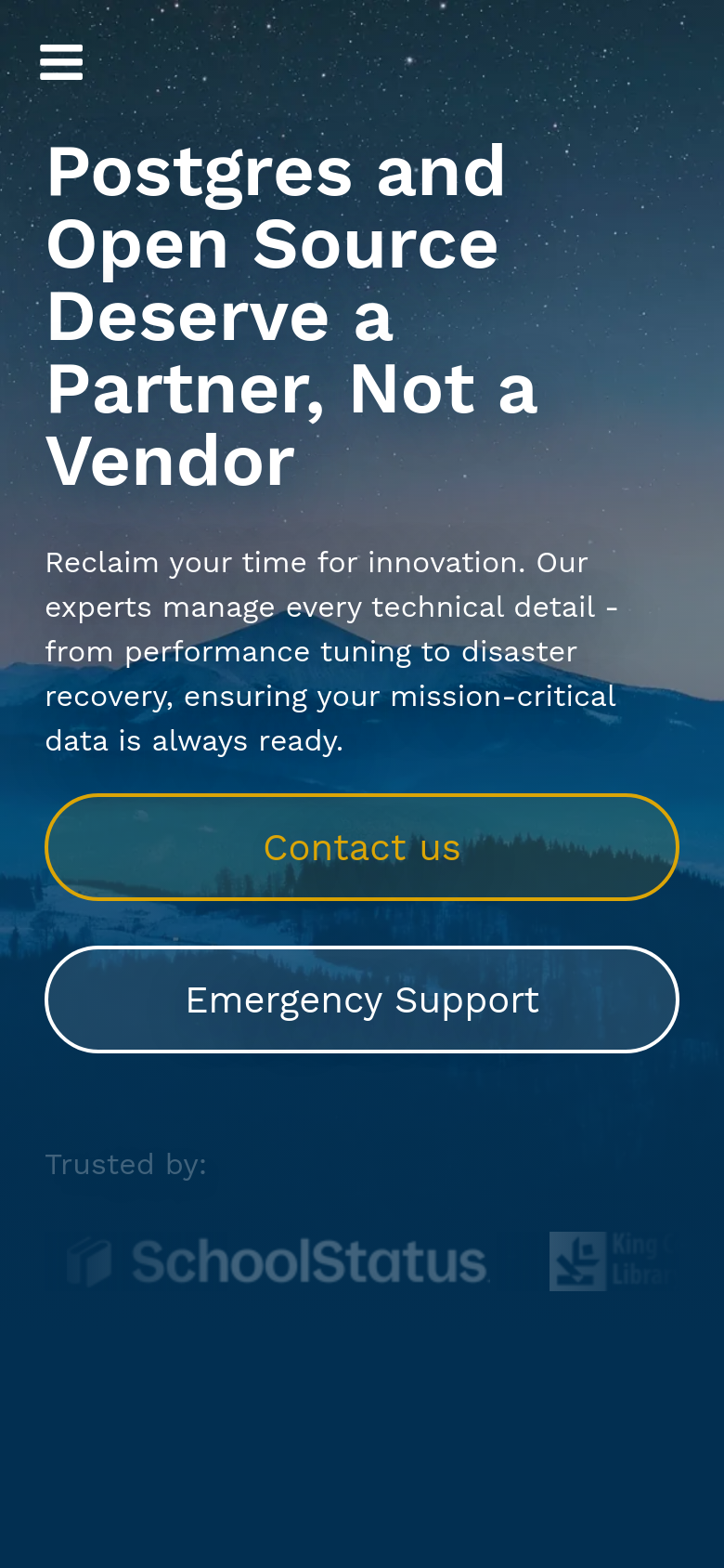 Homepage / Lander