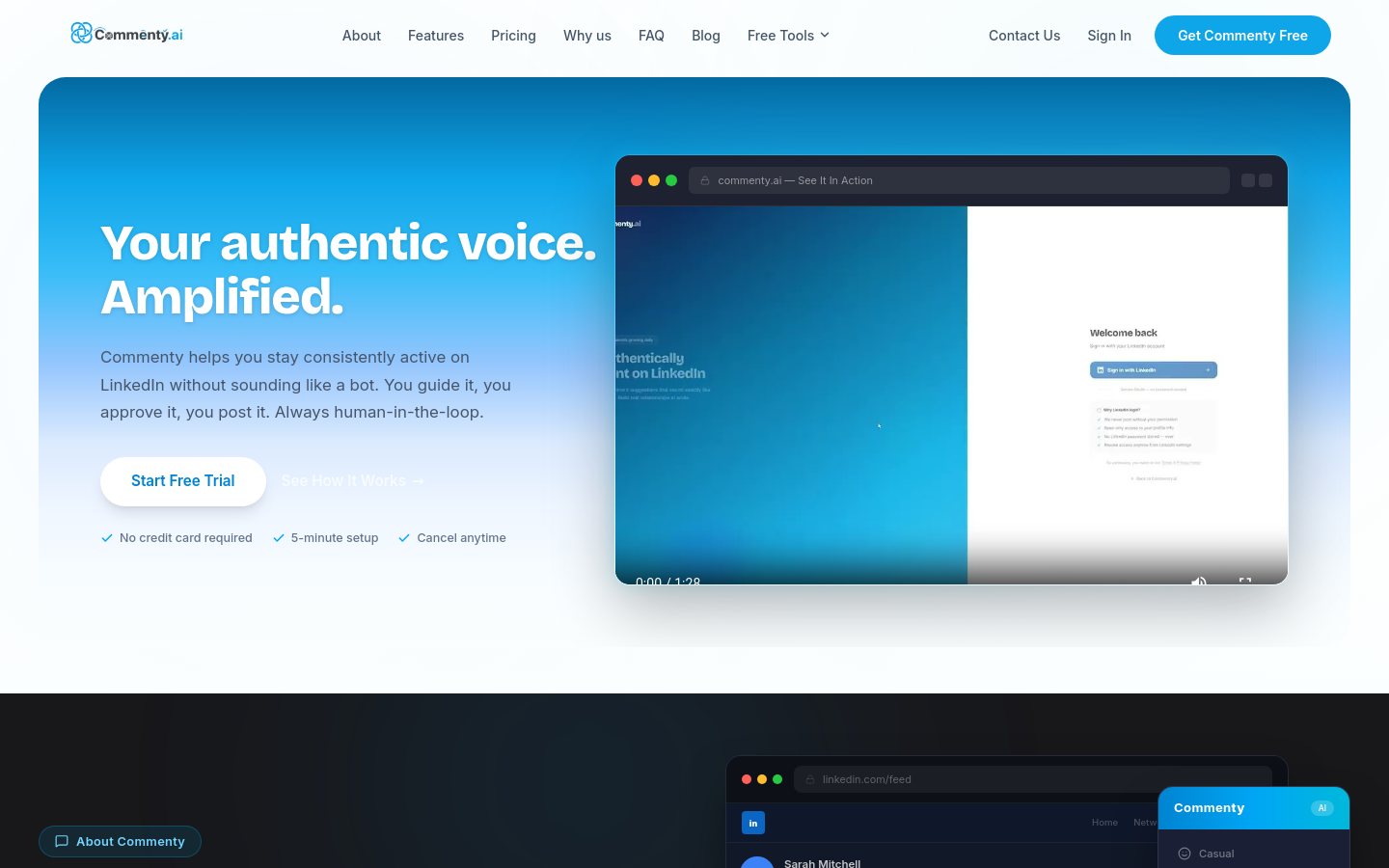 Captured Homepage / Lander