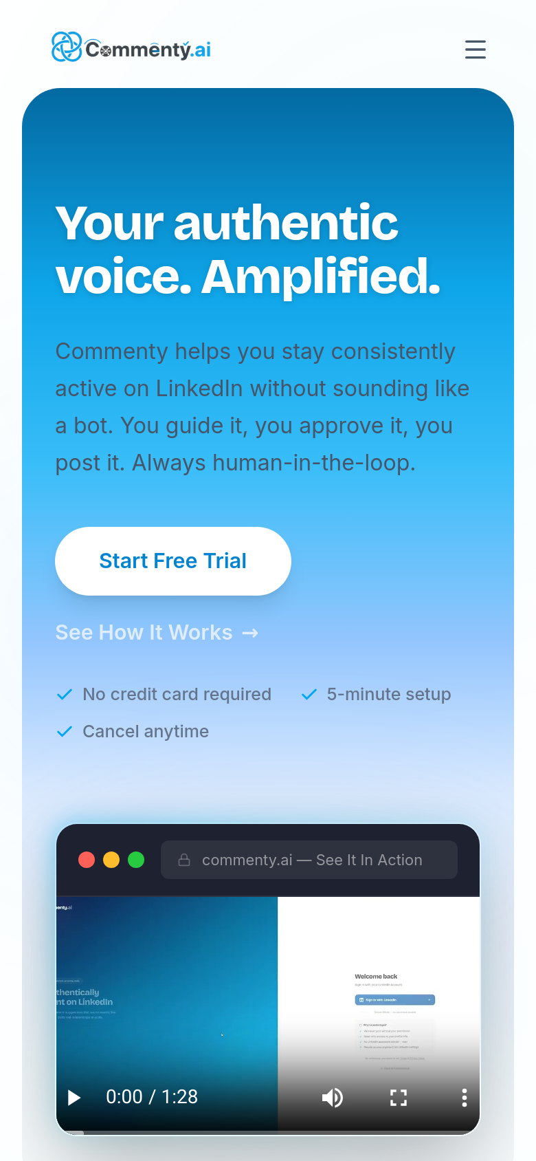 Homepage / Lander