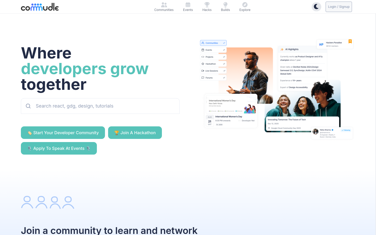 Captured Homepage / Lander
