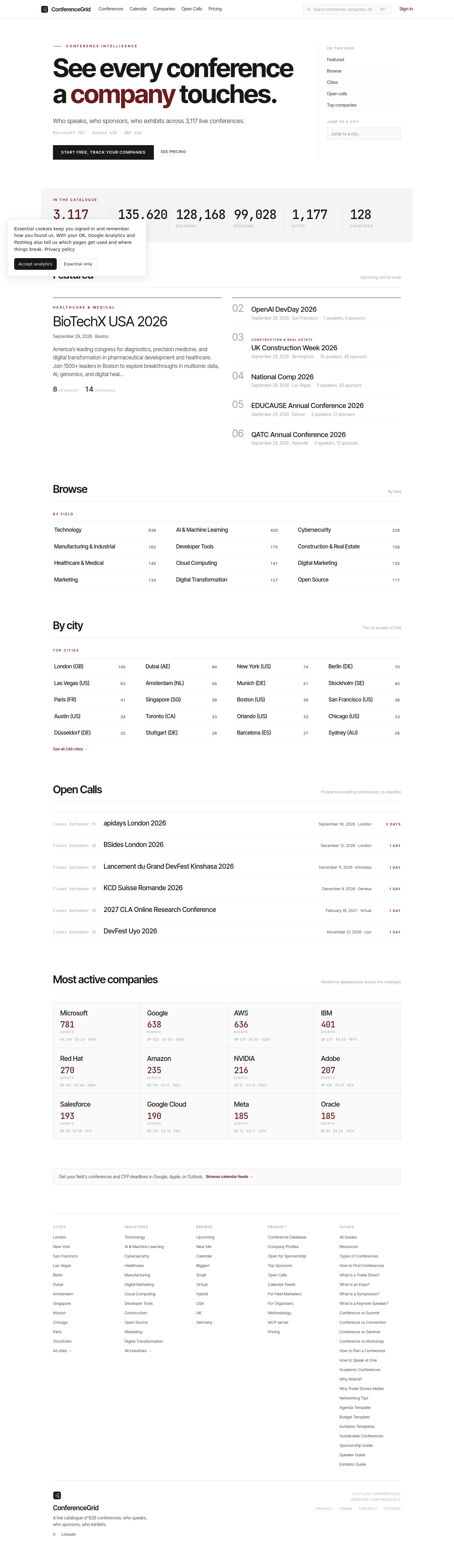 conferencegrid.com — 