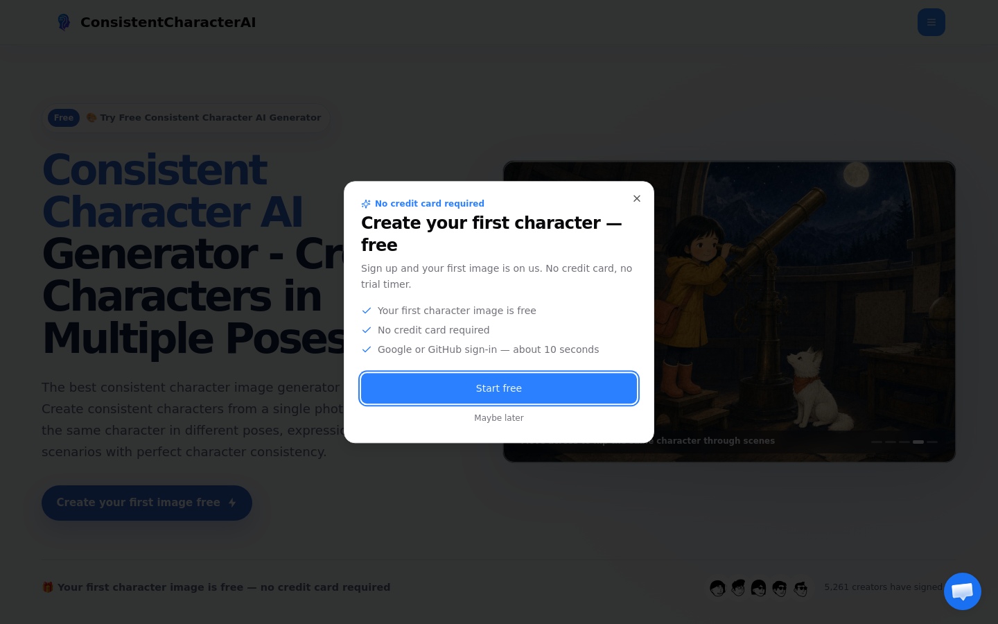 Captured Homepage / Lander