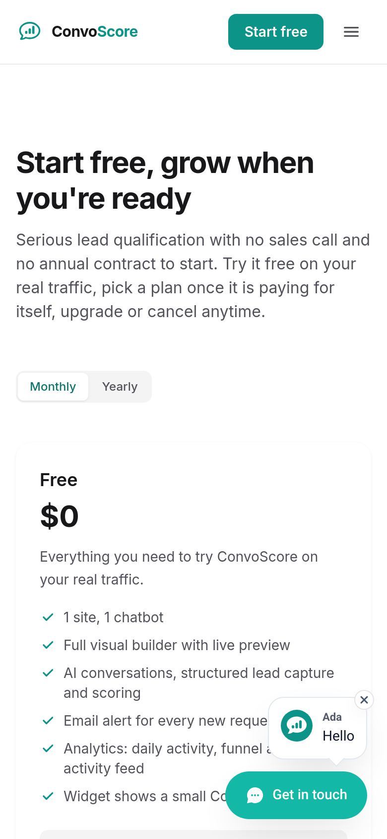 Pricing
